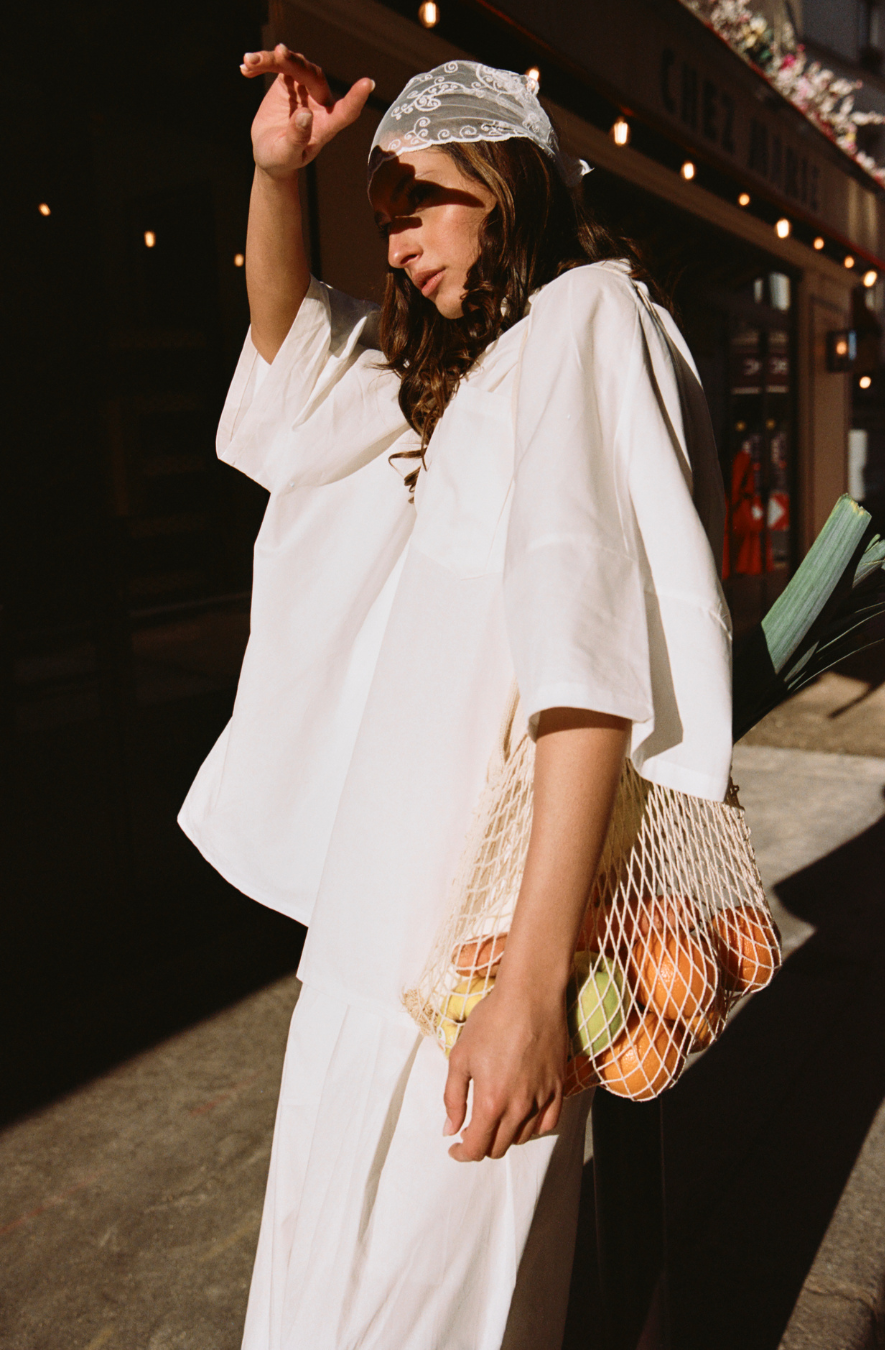 Chemise Oversize Brume