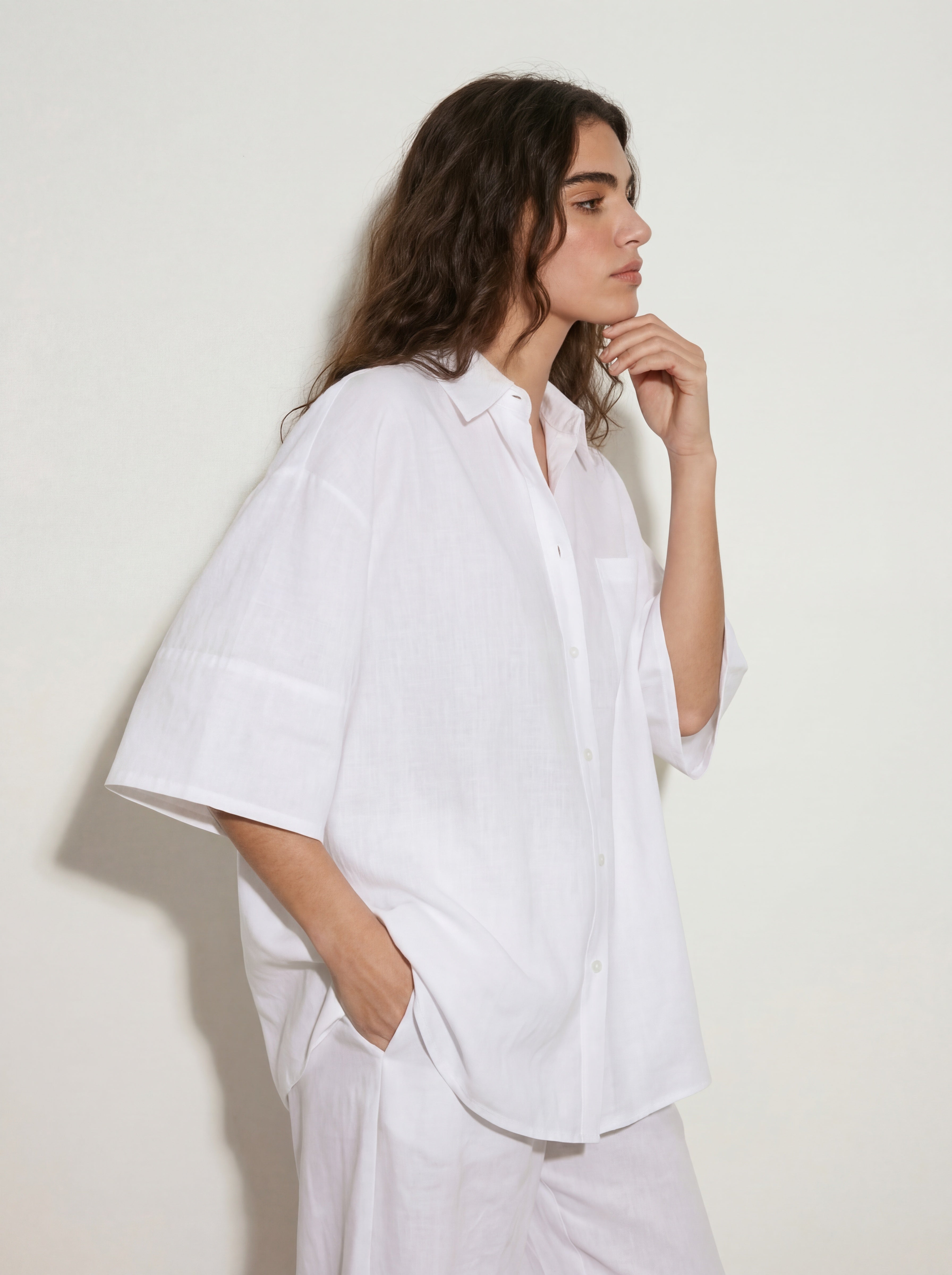 Chemise Oversize Brume