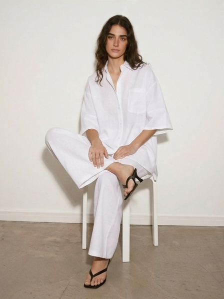 Chemise Oversize Brume