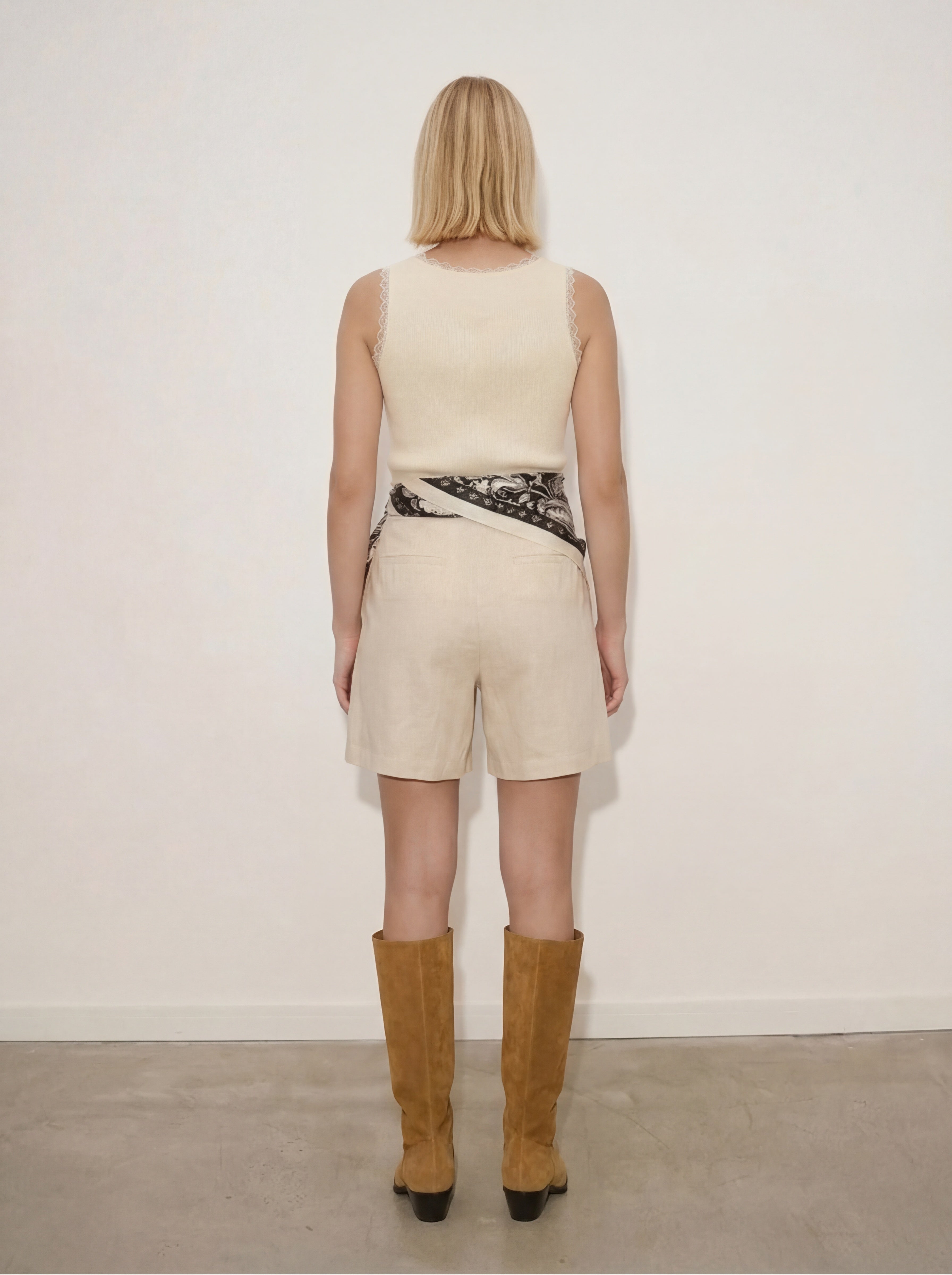 Short Aéris Beige