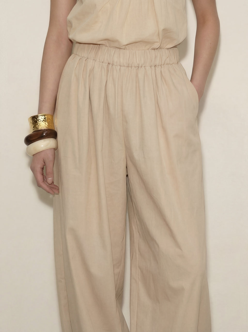 Pantalon Ballon Dune Beige