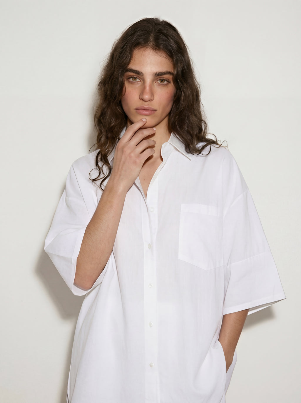 Chemise Oversize Brume