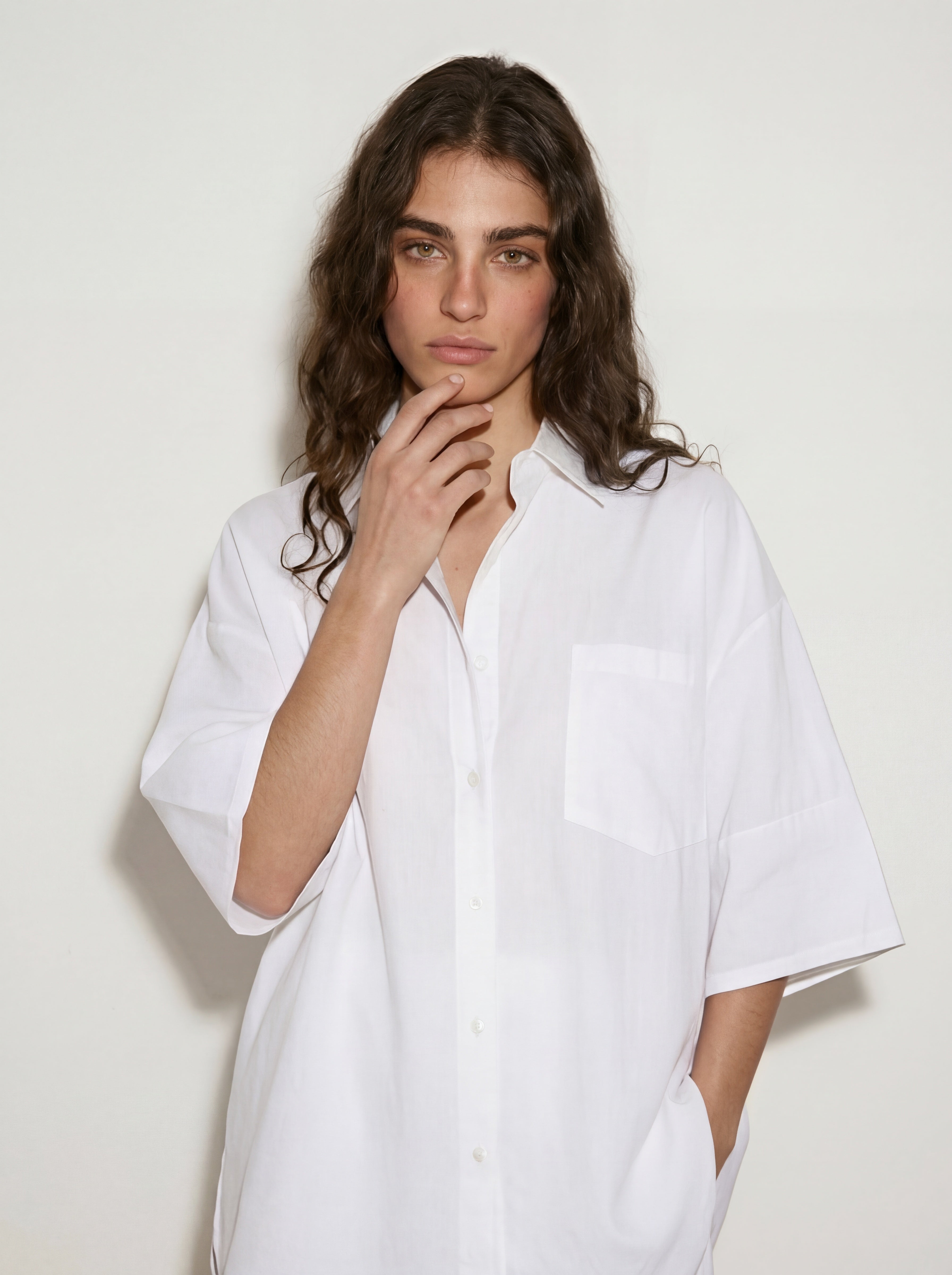 Chemise Oversize Brume