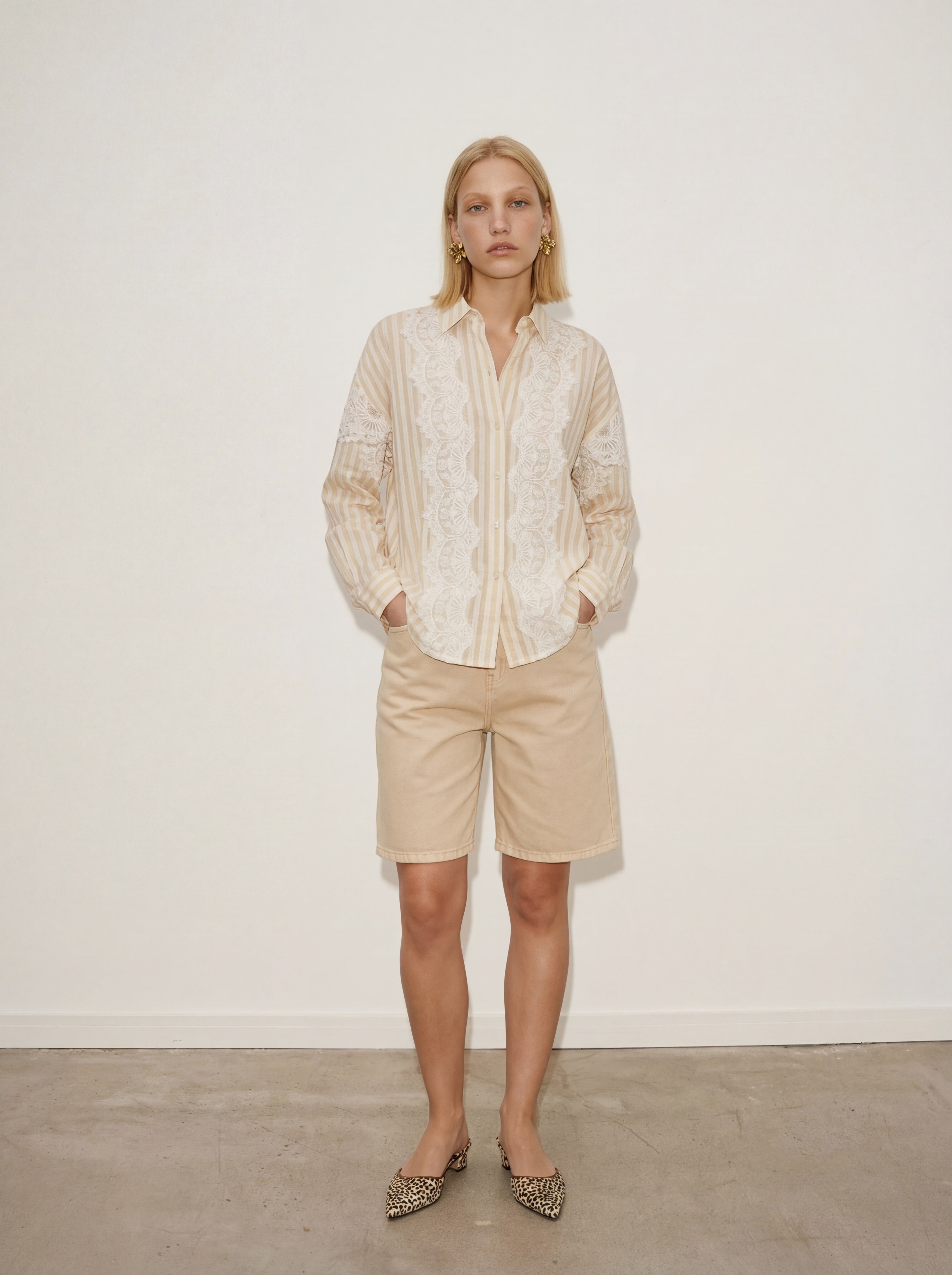 Chemise Halo Beige