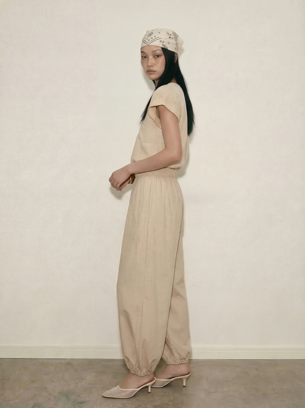 Pantalon Ballon Dune Beige